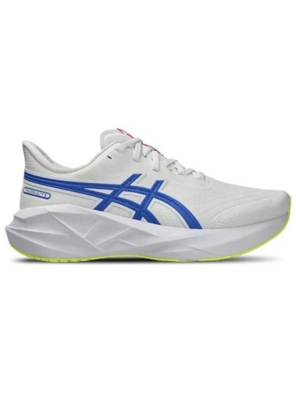 ASICS Novablast 5 White Blue Women's Size 7 Running Shoes NEW